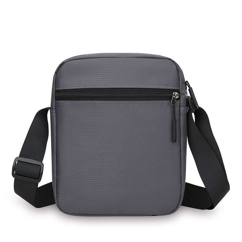 Men's Multifunctional Shoulder Bag Water-Resistant Briefcase Durable Oxford Cloth Business Tote with Multiple Compartments