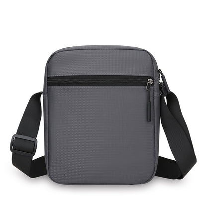 Men's Multifunctional Shoulder Bag Water-Resistant Briefcase Durable Oxford Cloth Business Tote with Multiple Compartments