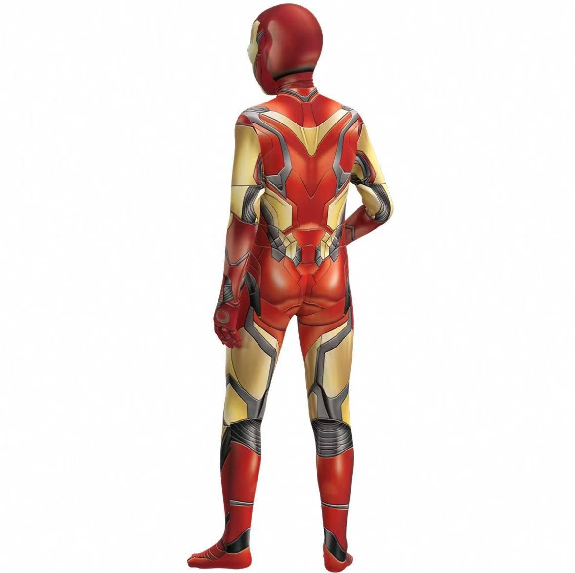 Kids Adult Iron Cosplay Costume Bodysuit Jumpsuit The Avengers Superhero Outfits Halloween Carnival Party Cosplay Costumes