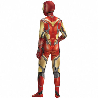 Kids Adult Iron Cosplay Costume Bodysuit Jumpsuit The Avengers Superhero Outfits Halloween Carnival Party Cosplay Costumes