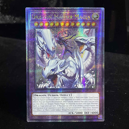YuGiOh!! Carta FOIL QCSCR Série BLMR DRAGÃO ARMADO DAS TREVAS/I:P MASQUERENA/SUPER POLIMERIZAÇÃO/BEM-VINDA LABYRINTH YGO TCG 1ª Edição
