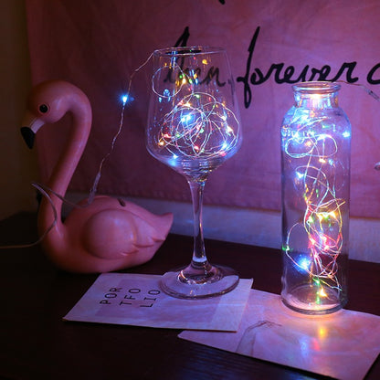 10/20/30M USB LED String Lights Copper Silver Wire Garland Light Waterproof Fairy Lights For Christmas Wedding Party Decoration