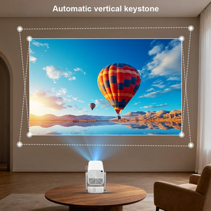 Projetor ThundeaL Full HD TD80 Pro 1080P 2K 4K TD80Pro TD80W Atualização WIFI Android Mini Projetor Beam 3D LED Home Theater