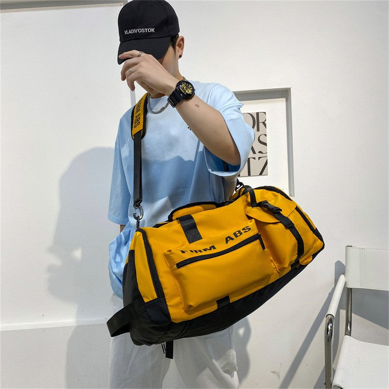 Gym Bags For Men Backpack Women Large Capacity Sports Duffle Traveling Bag With Shoes Compartment Sac De Yoga Sport Dropshipping