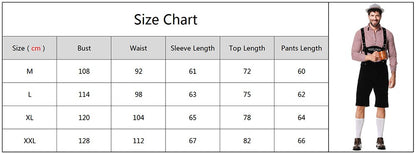 Women Bavaria Oktoberfest Dress Oktoberfest Costume for Men Bavarian German Beer Festivals Men German Beer Festival Costume