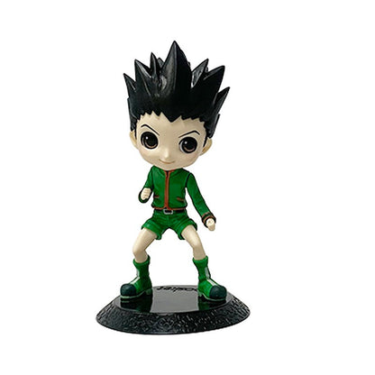 13cm Anime Figures Hunter X Hunter Killua Qposket Colecionável Pvc Brinquedos Action Figure Desenho Boneca Decoração De Mesa Modelo De Presente