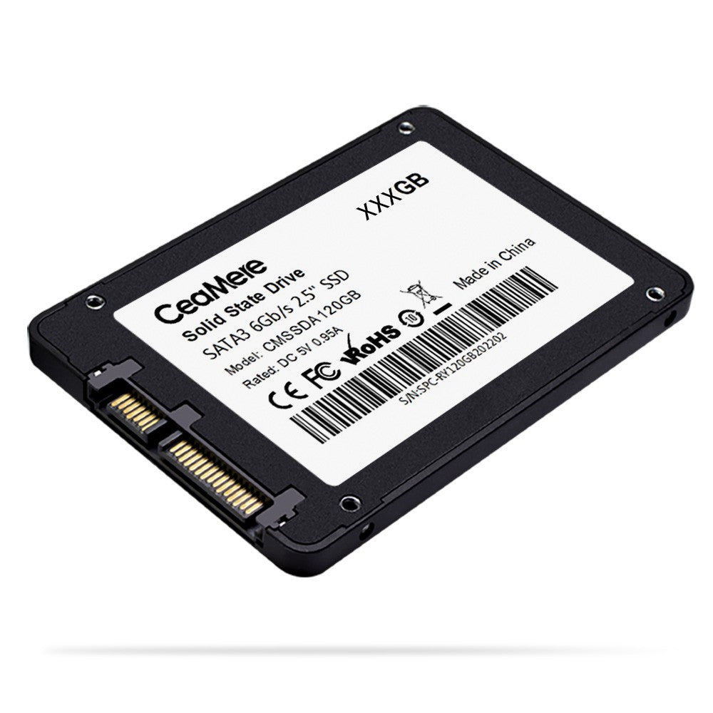 CeaMere SSD 5Pcs-10Pcs 120GB 240GB 480GB Disco rígido 2.5 "SATA 512GB 960GB 1TB Hdd Unidade de Estado Sólido Interna para Laptop PC