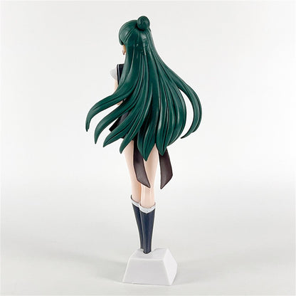 23cm Sailor Moon Anime Figura Marinheiro Marte Mercúrio Júpiter Vênus Saturno Action Figure Modelo Brinquedos Colecionáveis Presente de Aniversário para Crianças