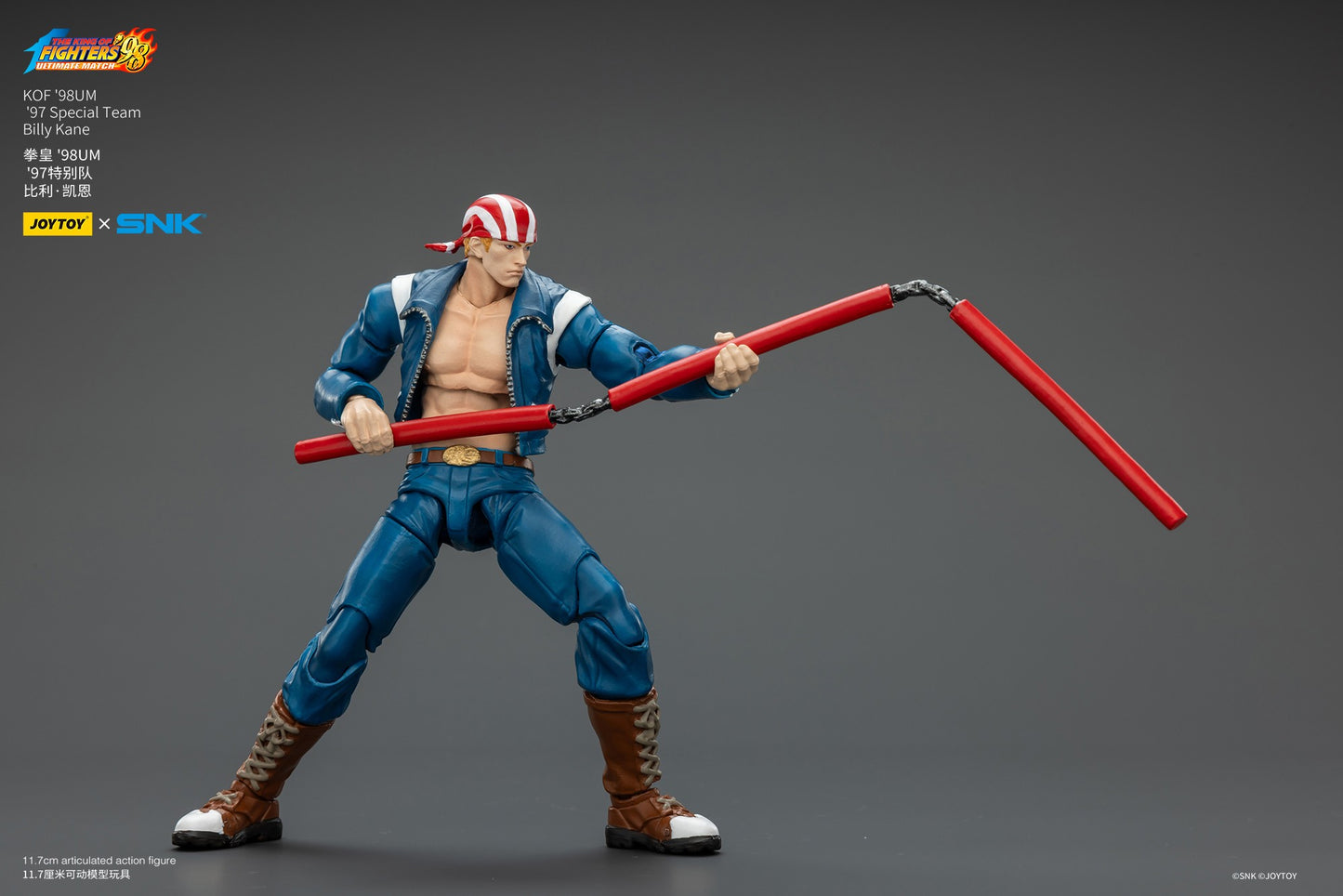 [Pré-Venda] Boneco de Ação JOYTOY 1/18 SNK KOF '98UM '97 Special Team Modelo de Anime