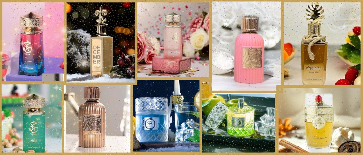 Paris Corner Marshmallow Blush EDP 100 ml | Um Perfume Feminino Único Gourmand de Marshmallow e Morango | Longa Duração