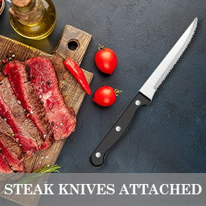 24 peças planas? Conjunto de Talheres de Aço Inoxidável 24 Peças para 4 Pessoas com Facas de Bife Garfo de Jantar Colher para Festa em Casa