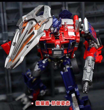 Robot Weijiang Optimus Commander W8022 Transformation Toys Model Black Apple OP Commander M01 Figure