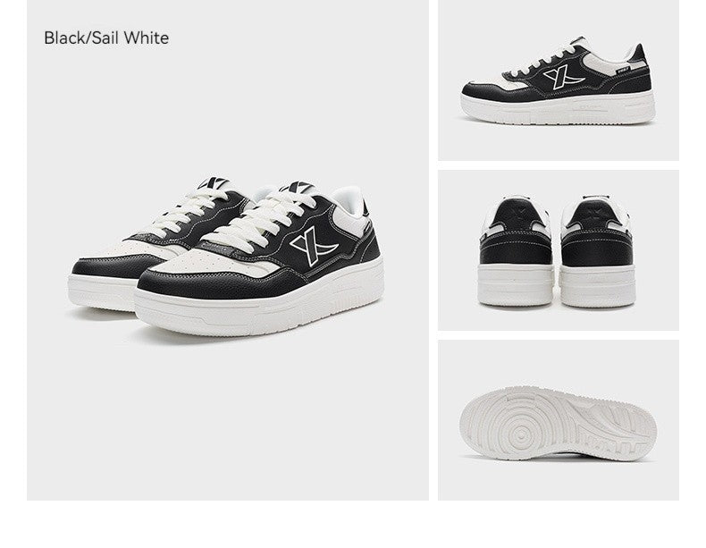 Tênis de Skate Xtep Masculino 2024 Verão Resistente ao Desgaste Sapatos de Skate Estáveis e Macios Tênis de Lazer ao Ar Livre 876319310029