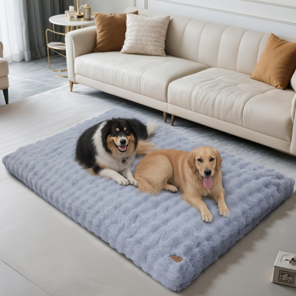 Cama para Cães Ultra Macia Almofada Macia para Pets Cama para Cães Grandes Colchão para Filhotes Tapete Lavável
