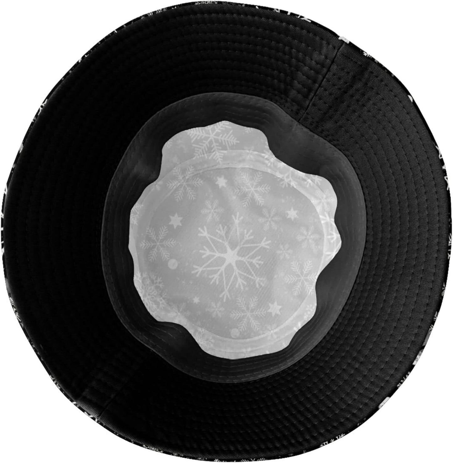 Funny Christmas Bucket Hat New Year Fisherman Hat for Women Men Packable Outdoor Travel Beach Sun Cap