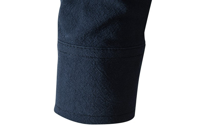 King Billion Men's Shirts Casual Men Cotton Linen Long Sleeve T-shirt Spring Autumn Vintage Shirt US Size Drawstring Neck