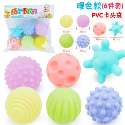 Bolas Sensoriais Brinquedo Para Bebê Chocalhos Brinquedo Com Textura Para As Mãos Toque Agarre Bola De Massagem Para Bebês Desenvolvimento Dos Sentidos Brinquedos Para Bebês De 0 A 12 Meses Jogos