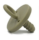 TYRY.HU Baby Newborn Soft Food Silicone Nipple Infant Safe Circle Type Nipples Toddler Pacifier Kids Teether Toy For Boy Girls