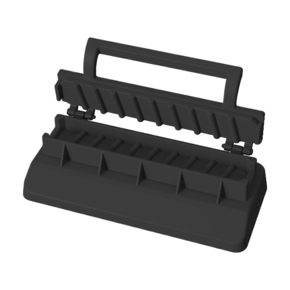 Kebab Maker Plastic Barbecue Meat Skewer Machine Portable Reusable BBQ Skewer Maker Easy BBQ Companion for Home Chefs