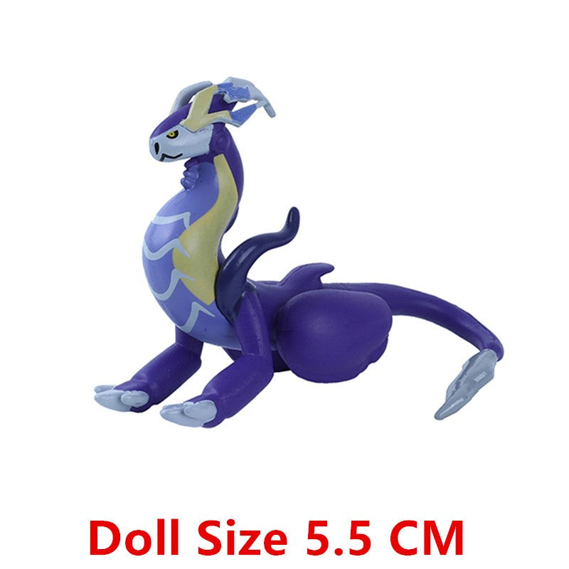 Pokémon Anime Figures Gelo Eevee Pikachu Dragão Voador Coleção Figura Brinquedos de Ação Fofos Modelo Pok é mon Presentes de Aniversário Infantis
