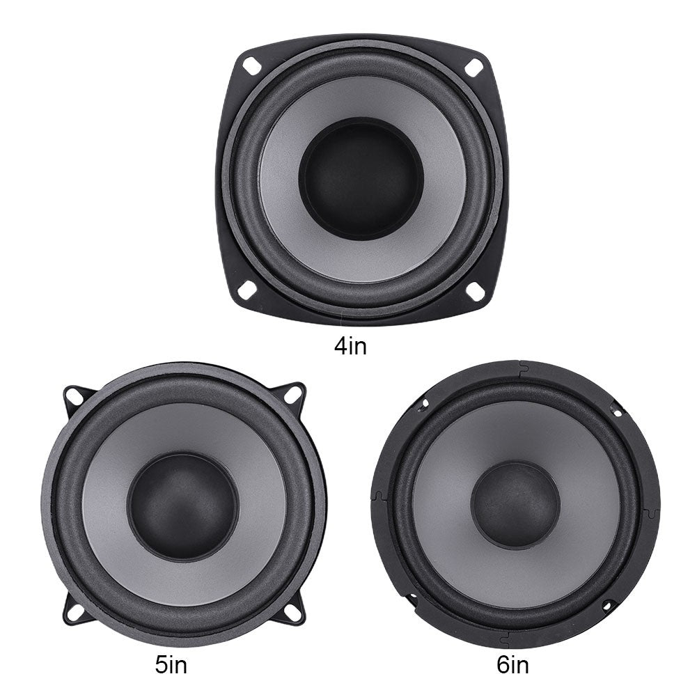 4/5/6 Inch Car HiFi Coaxial Speaker 400W 500W 600W Subwoofer Speakers Car Subwoofer Stereo for Vehicle Automobile