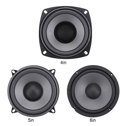 4/5/6 Inch Car HiFi Coaxial Speaker 400W 500W 600W Subwoofer Speakers Car Subwoofer Stereo for Vehicle Automobile