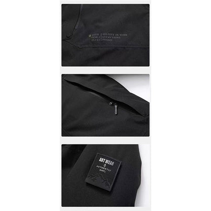 Conjunto de Terno de Pesca Masculino de Inverno 2025, Novo, Quente, Jaqueta Grossa Corta-Vento para Atividades ao Ar Livre, Calças de Algodão Quentes Resistentes ao Frio e à Neve