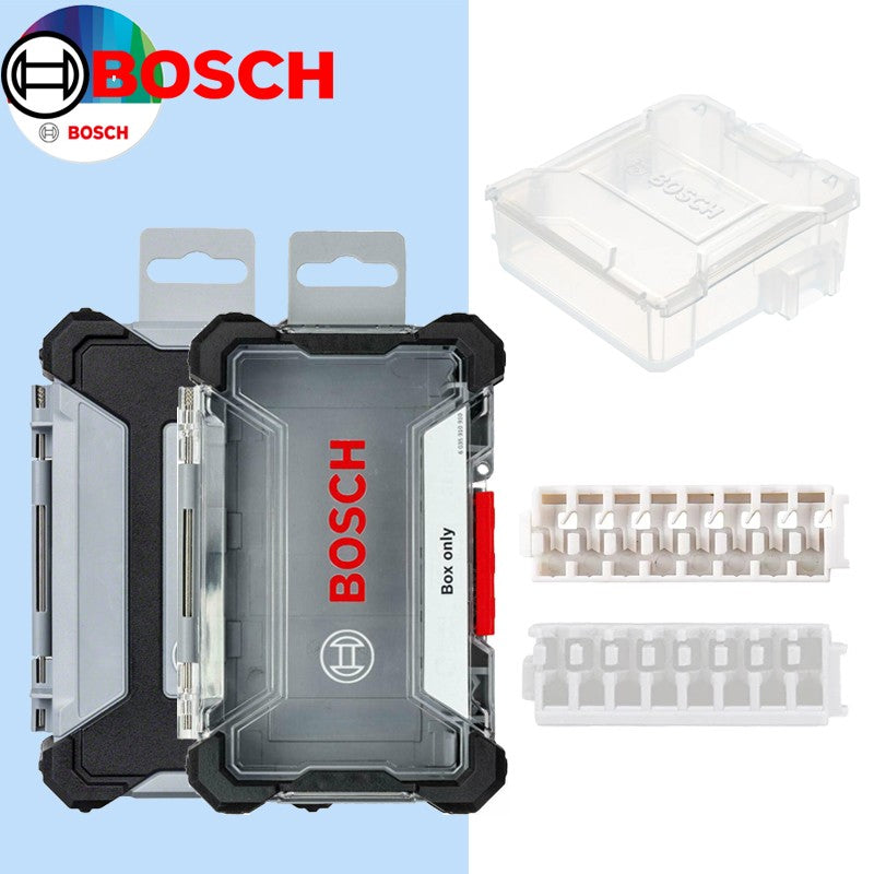 BOSCH Acessórios de Ferramentas Estojo de Armazenamento Simples/Dupla Face Pontas de Broca Suporte Acessórios Delicados de Alta Dureza