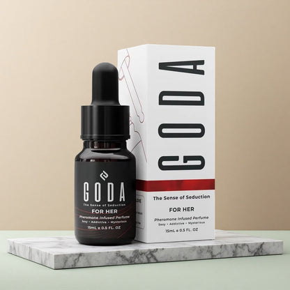 GODA Perfume com feromônios 15ml óleo essencial para homens e mulheres, presente de aniversário, presente de aniversário, aumenta a atração