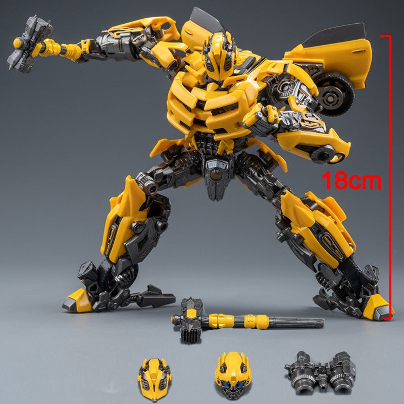 Brinquedo Transformers Hornet Warrior Bumblebee LTS03C 18CM Autobots Boneco de Ação