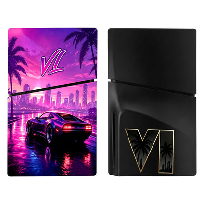 Cover Plates for PS5 Fat Disc Edition Model GT Replacement Side Panels for PS5 Pro Custom Console A Faceplates for PS5 Slim