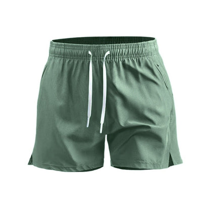 Men's Summer Sports Running Shorts Swim Trunks Quick Dry Shorts Breathable Drawstring With Pockets For Surfing Beach
