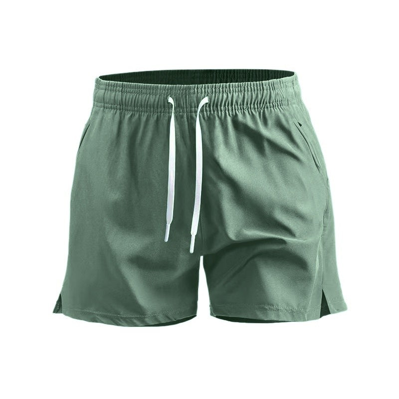 Men's Summer Sports Running Shorts Swim Trunks Quick Dry Shorts Breathable Drawstring With Pockets For Surfing Beach