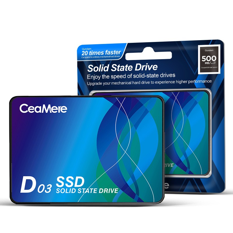 CeaMere 10 PEÇAS SSD480GB 512GB 2.5 1TB 120GB 240GB 256GB Disco Rígido de Estado Sólido para Computador Interno Grátis