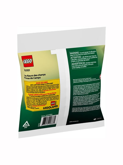 Lego 30701 Pacote de Construção de Brinquedos da Série Planta de Flores Silvestres Frescas para o Dia das Crianças