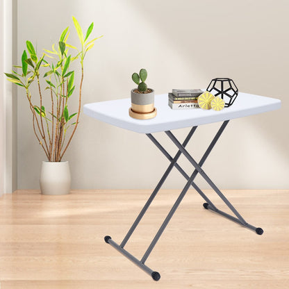 Portable Folding Table?Adjustable Height and Foldable Design Table,HDPE and steel Material,High Stability Table