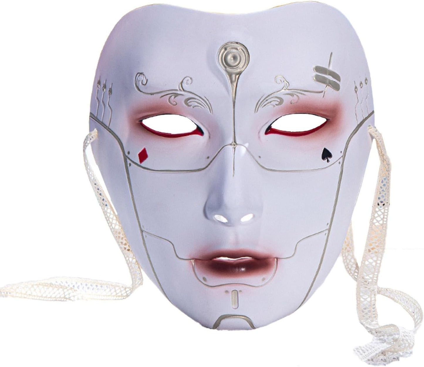 Japanese Kabuki Kitsune Masks for Men Women Children Masquerade Costume Prop Chinese Style Cosplay Masks Halloween Themed Party
