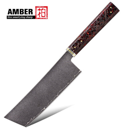 Conjunto de Facas de Cozinha 1-6PC Damasco 3 camadas de revestimento Facas de aço Acessórios de Cozinha Facas Profissionais de Chef Ferramentas de Culinária
