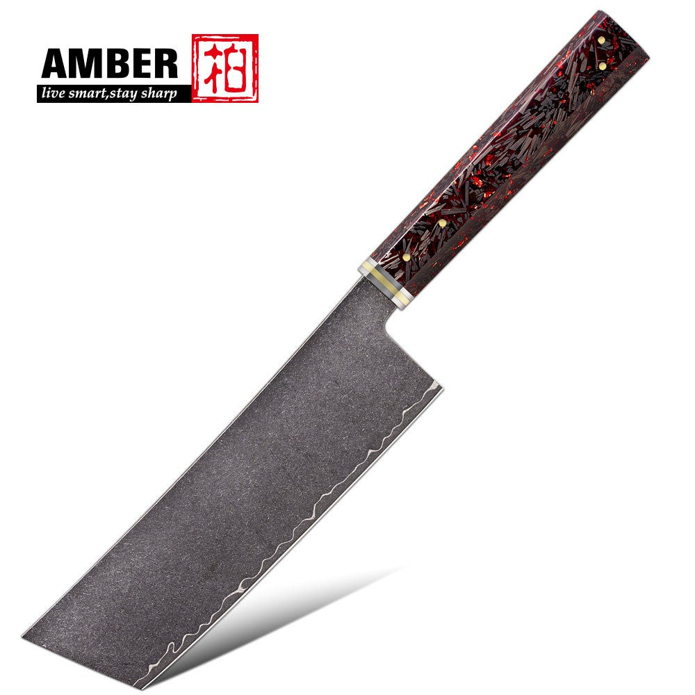 Conjunto de Facas de Cozinha 1-6PC Damasco 3 camadas de revestimento Facas de aço Acessórios de Cozinha Facas Profissionais de Chef Ferramentas de Culinária