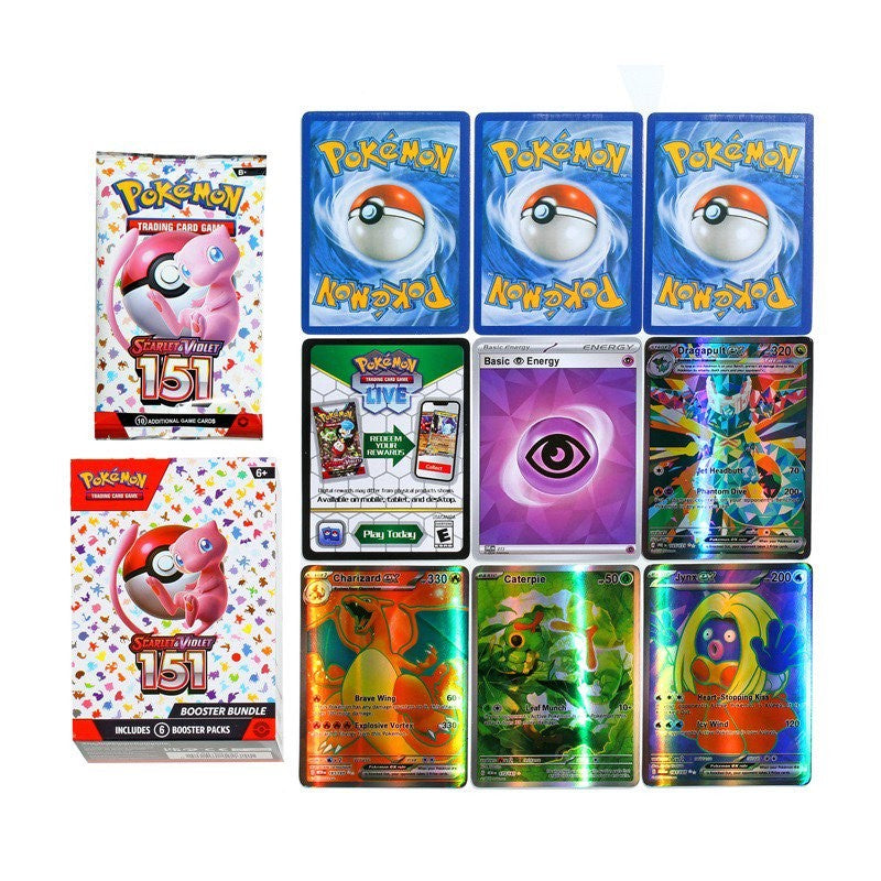 Original Pokemon Trading Card PTCG English Version ME01 MEGA EVOLUTION prismatic Enhanced Display Box ETB Pacote de Cartas Presentes