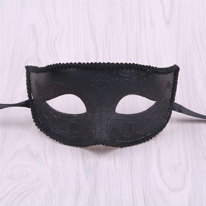 Masquerade Masks for Couple Venetian Woman Lace Men PP Cosplay Costume Carnival Prom Party Personality Headdress Masks