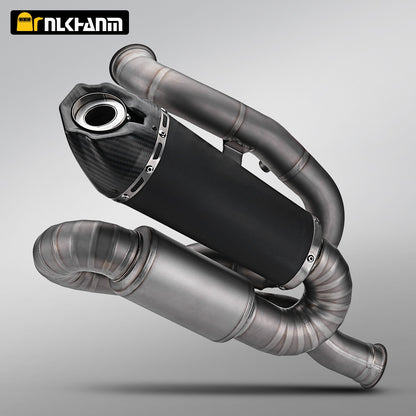 For Panigale V4 V4S Motorcycle exhaust system ti alloy modification muffler for Panigale V4 V4S Street Fighter V4 V4S 2025+