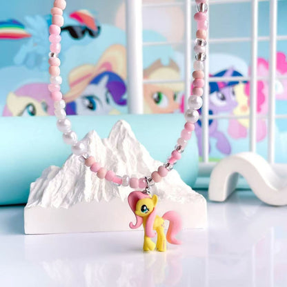 1 pc Cute Cartoon Colorful Bead Necklace - Character Pendant, Creative Gift for Thanksgiving, Christmas, Birthday, Halloween