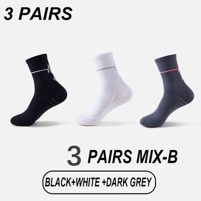 1/3Pair Professional Running Socks Men's Women Marathon Whiteline Cycling Socks Men Lady Sport Running Sports Socks