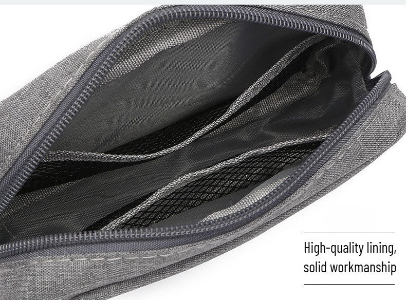 Travel Essentials Pouch Organizer for USB Cables Earphones Gadgets Storage Bag Digital Accessories Makeup Cover Devices