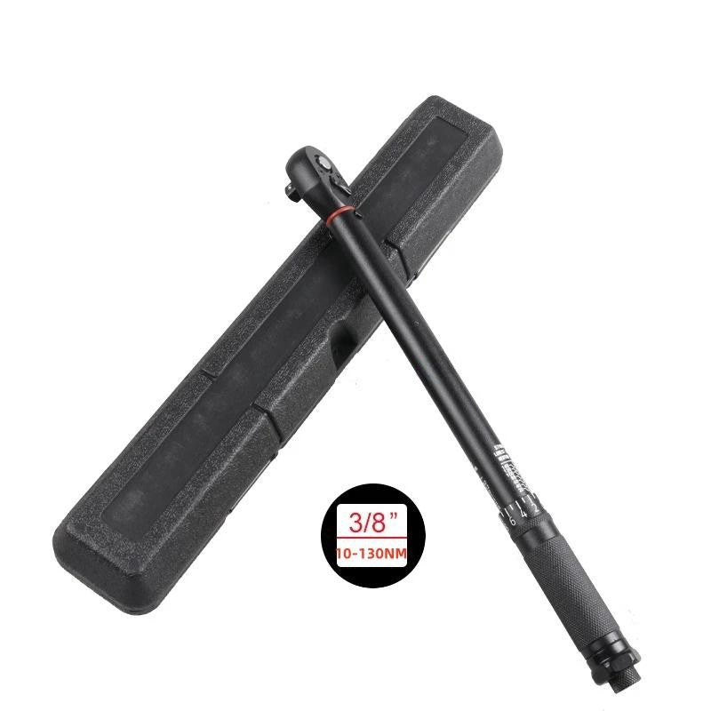 Chave de Torque Pré-definida 1/2'' 3/8'' 1/4'' com Encaixe Quadrado para Bicicleta, Catraca de Duas Vias para Carro, Moto e Ferramentas Manuais Automotivas