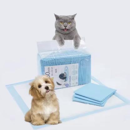 Tapetes Higiênicos Espessos Absorventes para Cães Filhotes à Prova de Vazamento Secagem Rápida Tapete de Urina Descartável