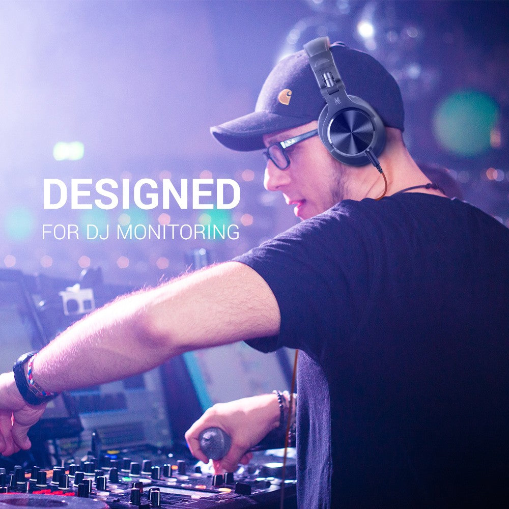 Oneodio A71 Original Studio DJ Headphones Portable Wired Headset With Music Share Port Deep Bass Stereo Headphone For Recording