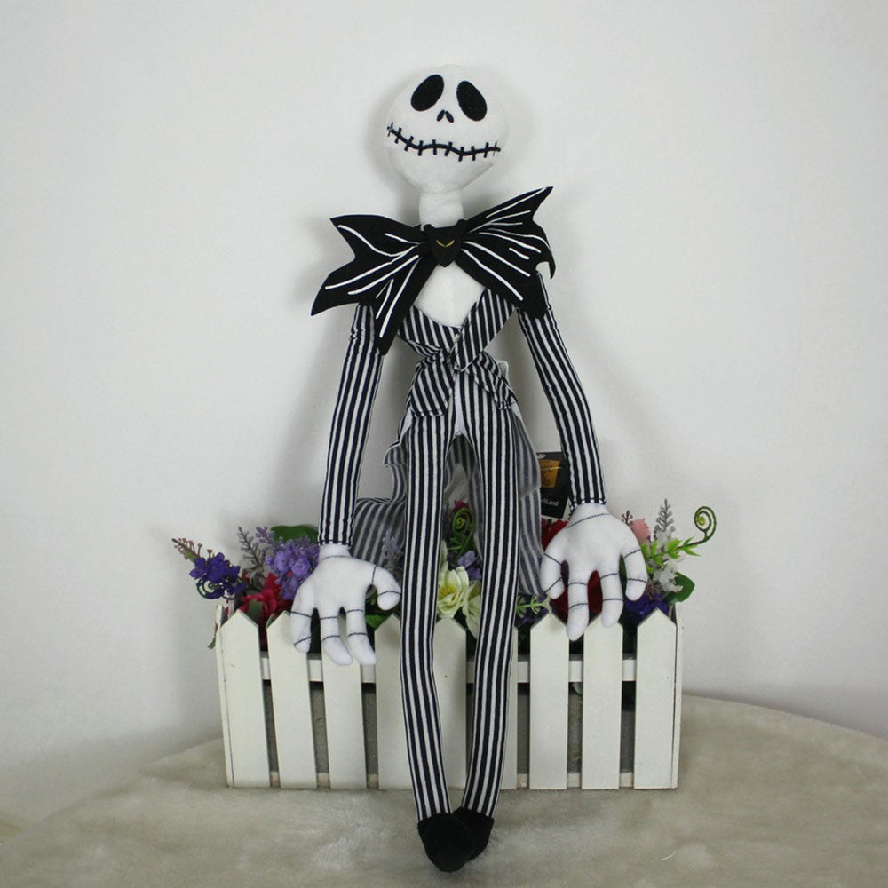 O Pesadelo Antes do Natal Jack Skellington Acessórios Brinquedos Decoração de Festa Bonecos Colecionáveis Enfeite de Moda Quente Presente