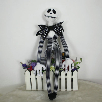 O Pesadelo Antes do Natal Jack Skellington Acessórios Brinquedos Decoração de Festa Bonecos Colecionáveis Enfeite de Moda Quente Presente